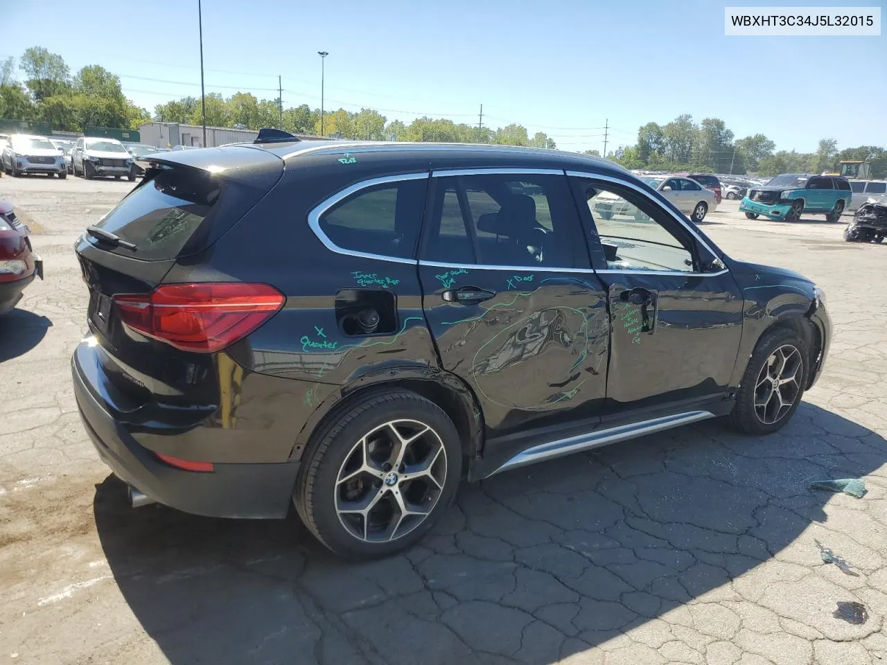 2018 BMW X1 xDrive28I VIN: WBXHT3C34J5L32015 Lot: 69676524