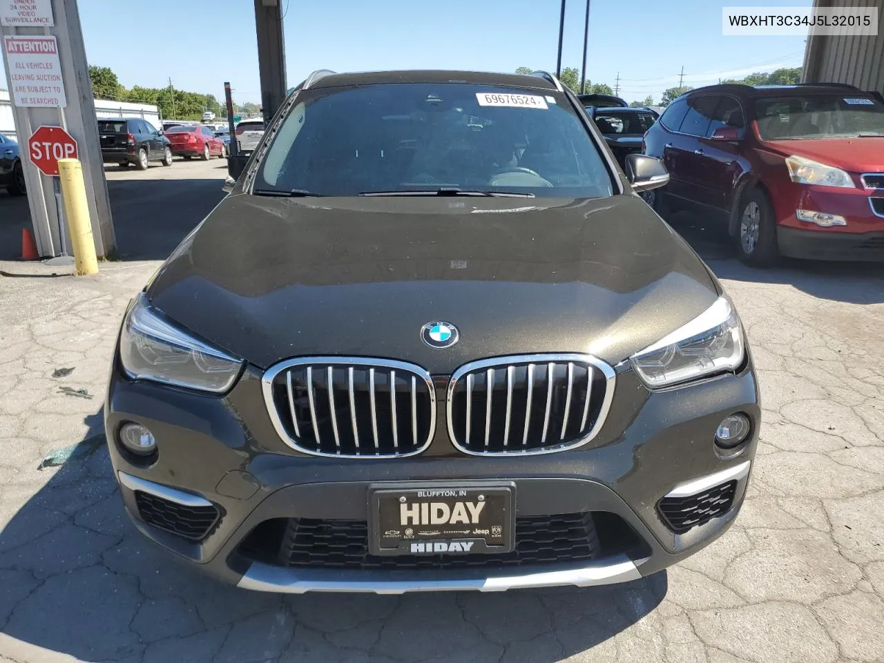 2018 BMW X1 xDrive28I VIN: WBXHT3C34J5L32015 Lot: 69676524