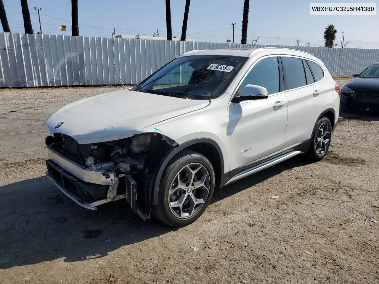 WBXHU7C32J5H41380 2018 BMW X1 Sdrive28I