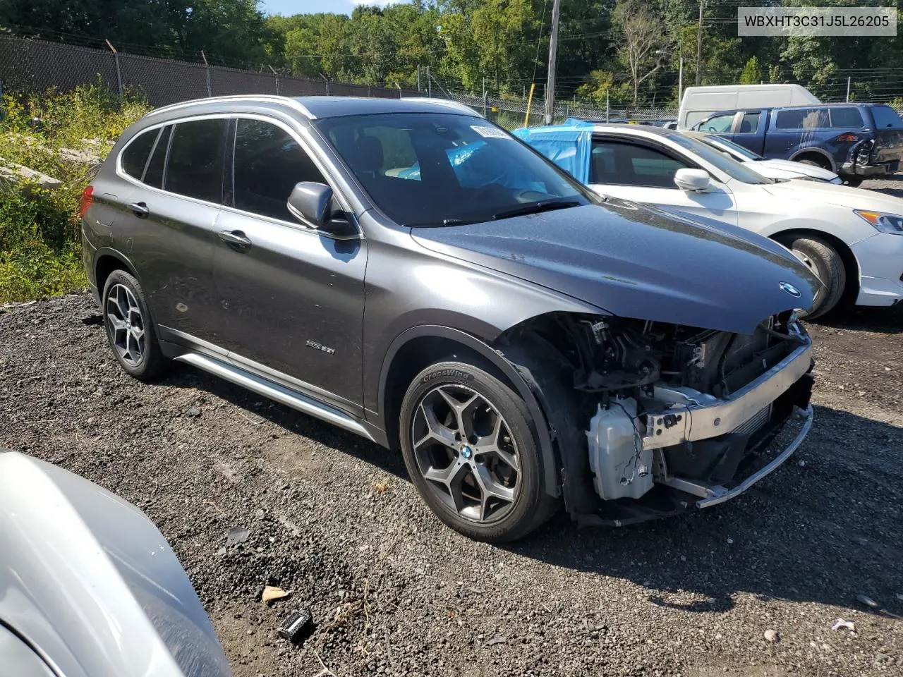 2018 BMW X1 xDrive28I VIN: WBXHT3C31J5L26205 Lot: 70190394