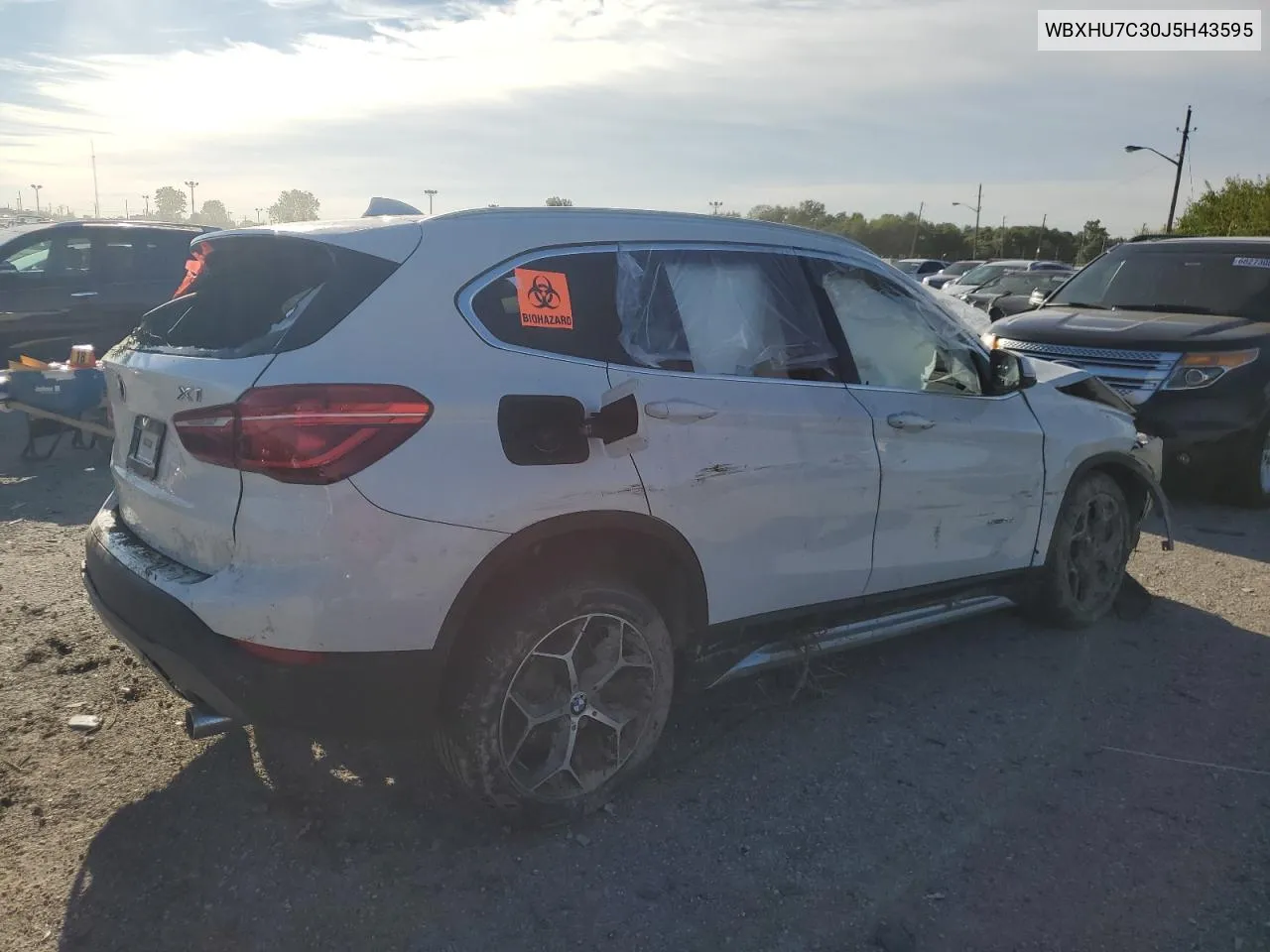 WBXHU7C30J5H43595 2018 BMW X1 Sdrive28I