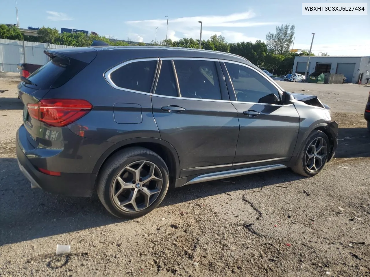 2018 BMW X1 xDrive28I VIN: WBXHT3C3XJ5L27434 Lot: 70308894