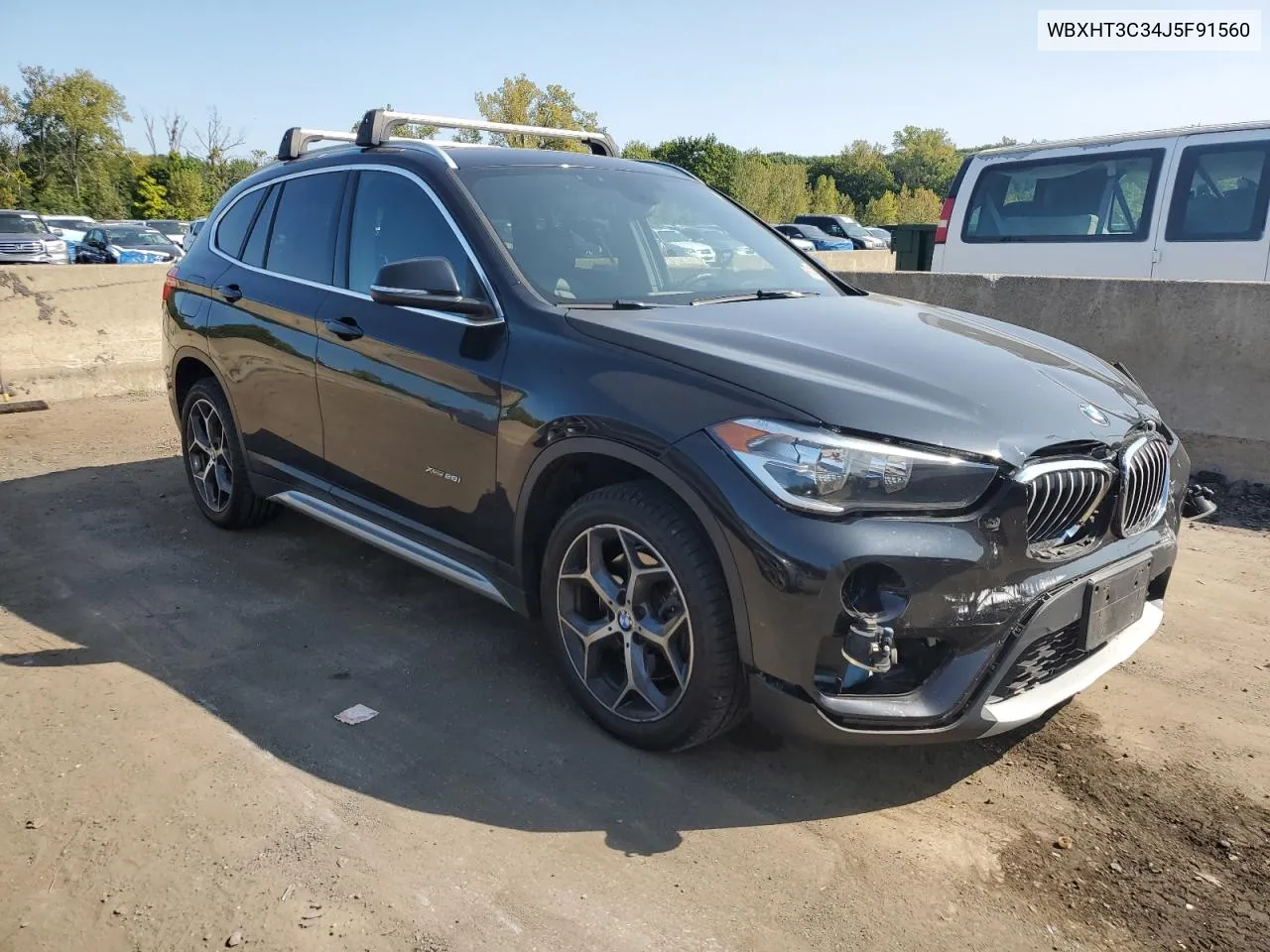 2018 BMW X1 xDrive28I VIN: WBXHT3C34J5F91560 Lot: 71300724