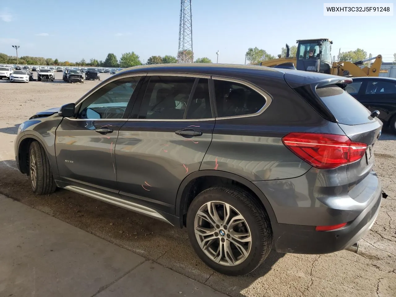 2018 BMW X1 xDrive28I VIN: WBXHT3C32J5F91248 Lot: 71573044