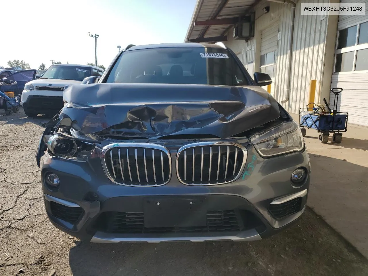 2018 BMW X1 xDrive28I VIN: WBXHT3C32J5F91248 Lot: 71573044