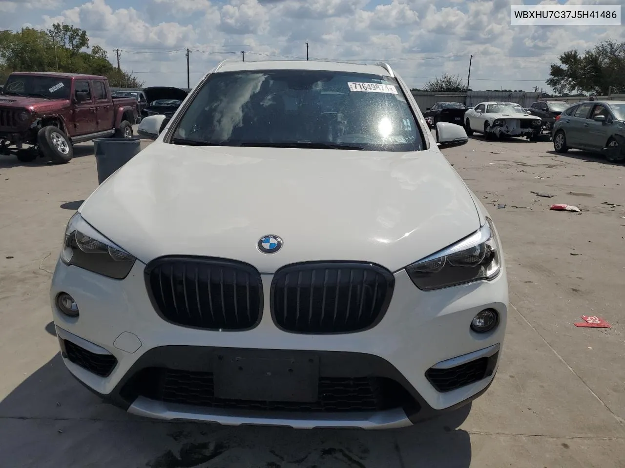 WBXHU7C37J5H41486 2018 BMW X1 Sdrive28I