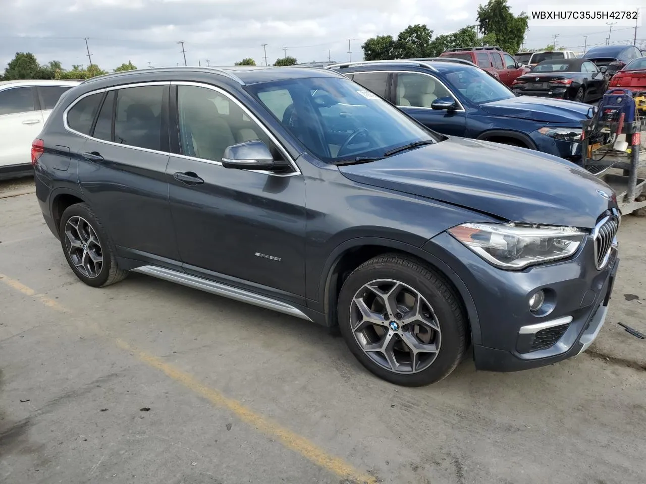 2018 BMW X1 Sdrive28I VIN: WBXHU7C35J5H42782 Lot: 71739794