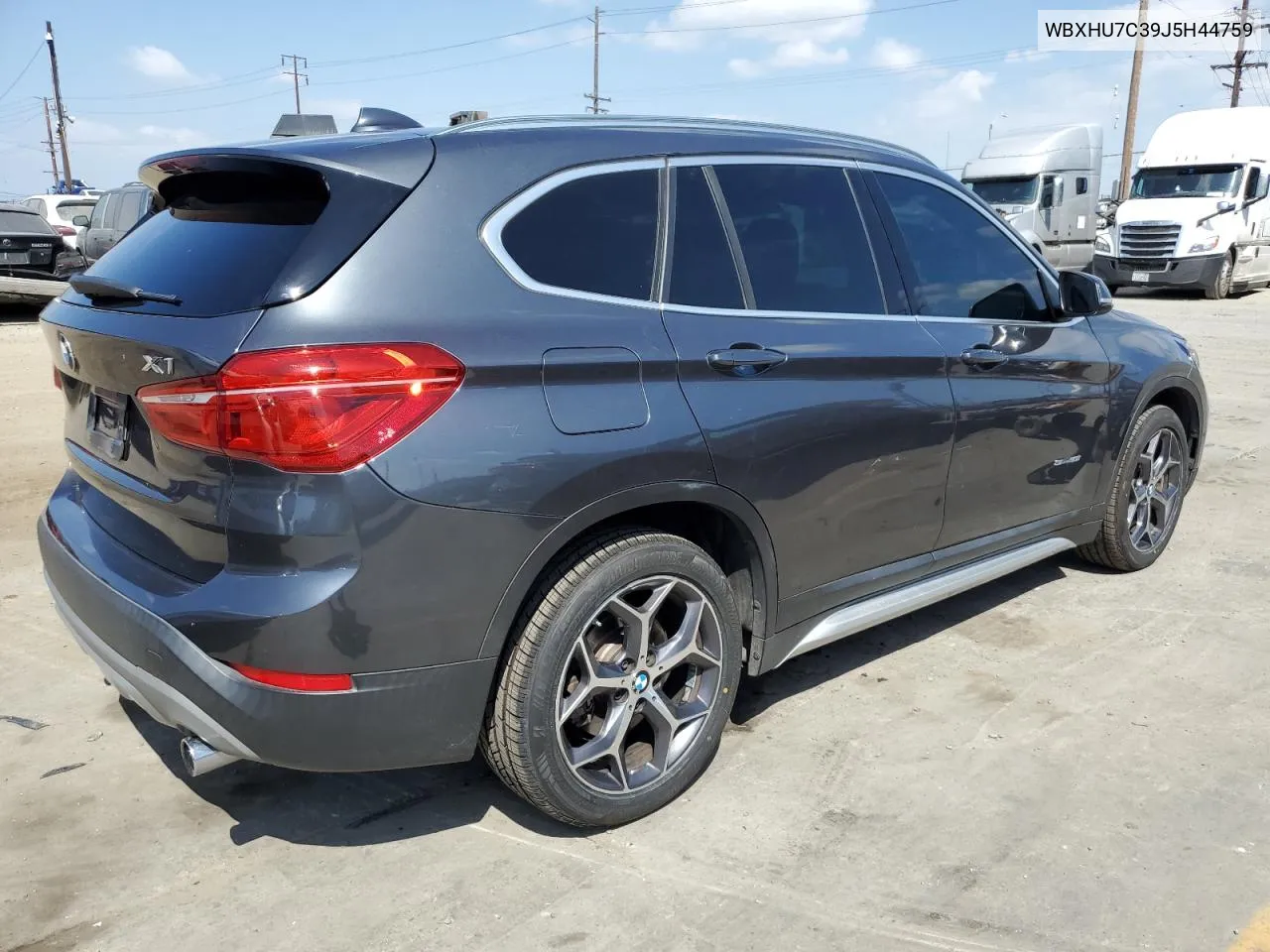 2018 BMW X1 Sdrive28I VIN: WBXHU7C39J5H44759 Lot: 71780734