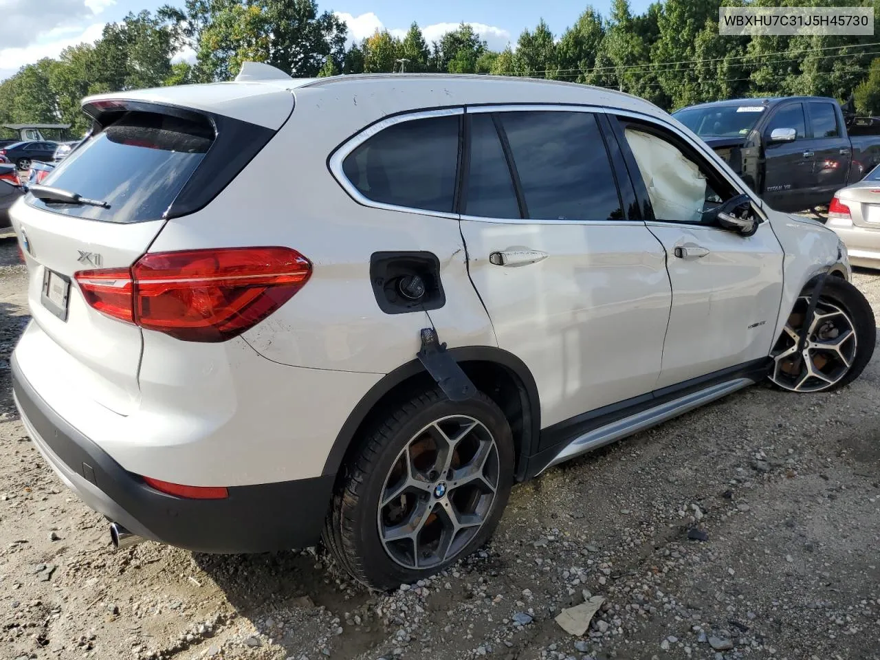 2018 BMW X1 Sdrive28I VIN: WBXHU7C31J5H45730 Lot: 71801904