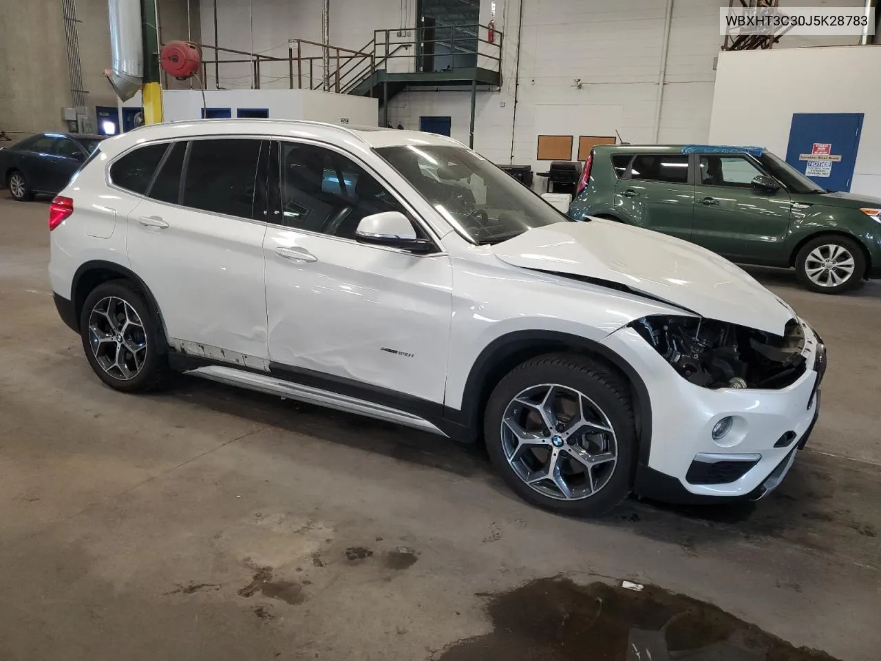 2018 BMW X1 xDrive28I VIN: WBXHT3C30J5K28783 Lot: 72080184