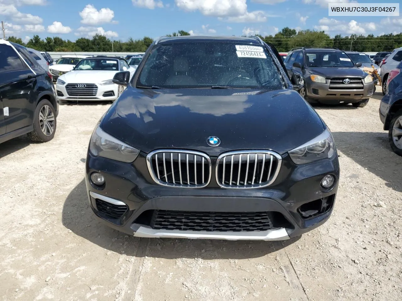 2018 BMW X1 Sdrive28I VIN: WBXHU7C30J3F04267 Lot: 72456424