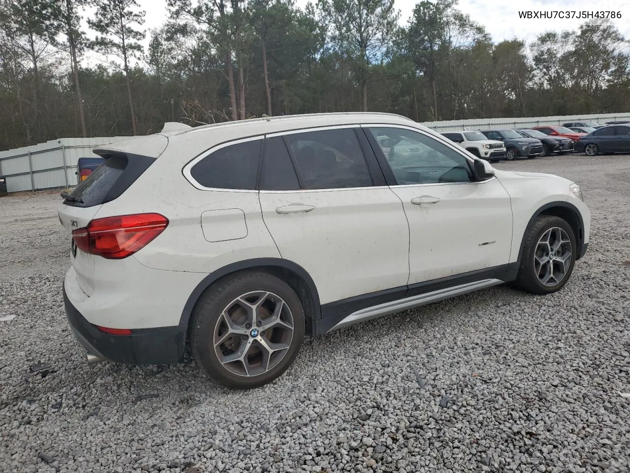 2018 BMW X1 Sdrive28I VIN: WBXHU7C37J5H43786 Lot: 74445184