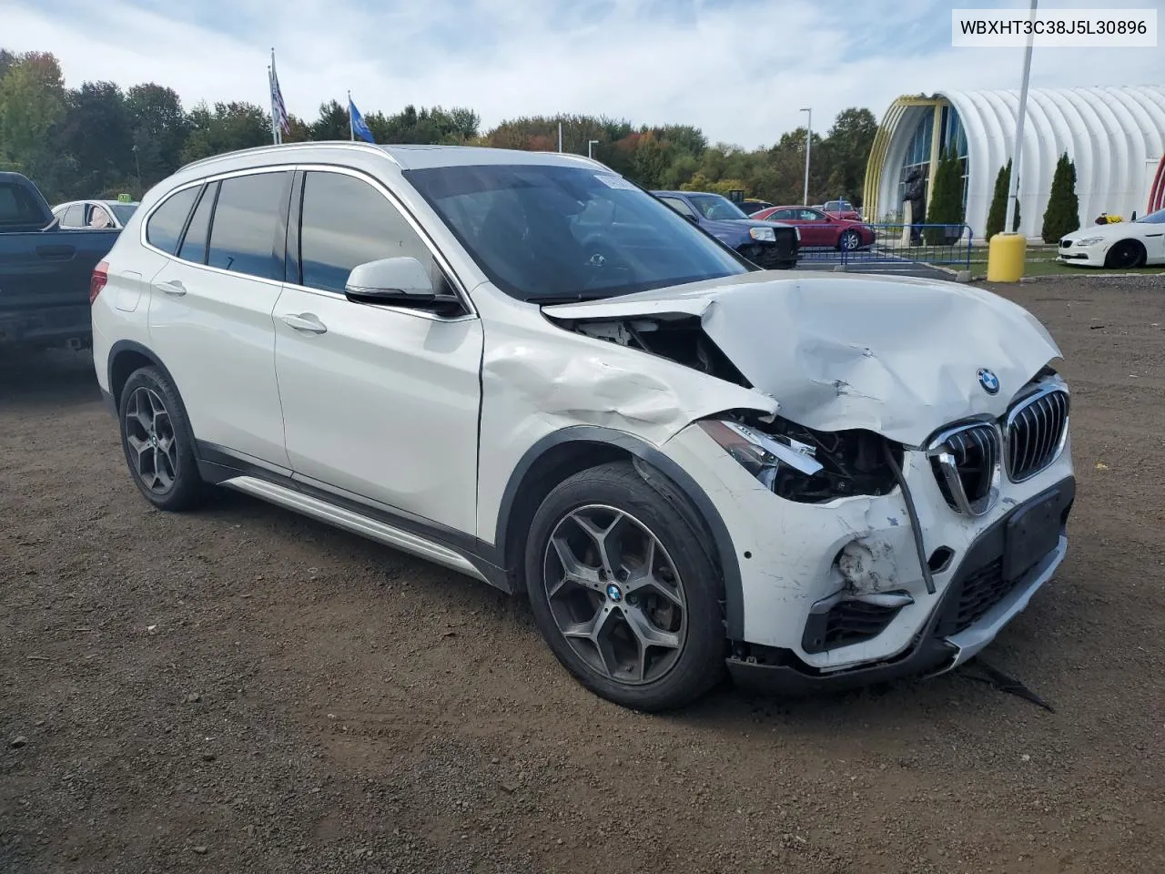 2018 BMW X1 xDrive28I VIN: WBXHT3C38J5L30896 Lot: 74753794