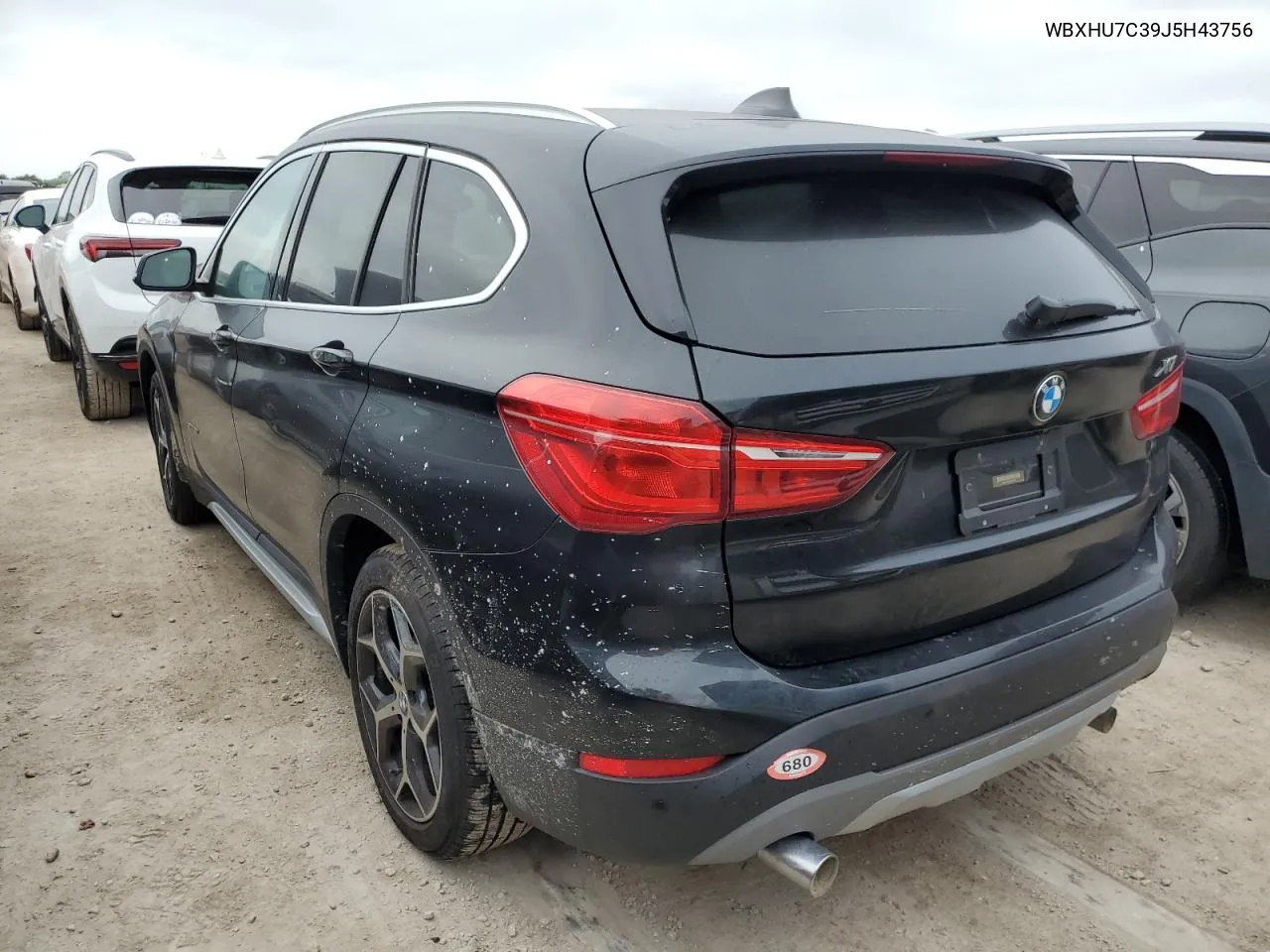 2018 BMW X1 Sdrive28I VIN: WBXHU7C39J5H43756 Lot: 74965974