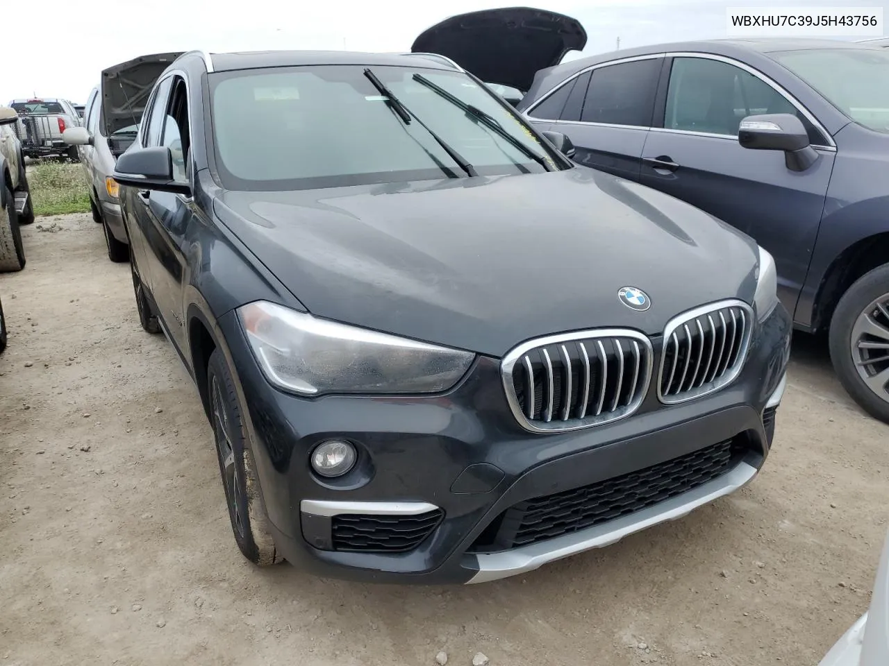 2018 BMW X1 Sdrive28I VIN: WBXHU7C39J5H43756 Lot: 74965974