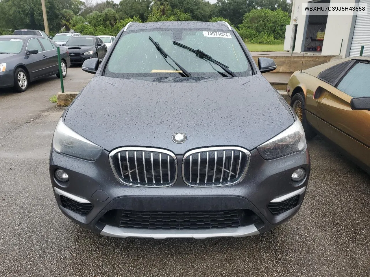 2018 BMW X1 Sdrive28I VIN: WBXHU7C39J5H43658 Lot: 74974024