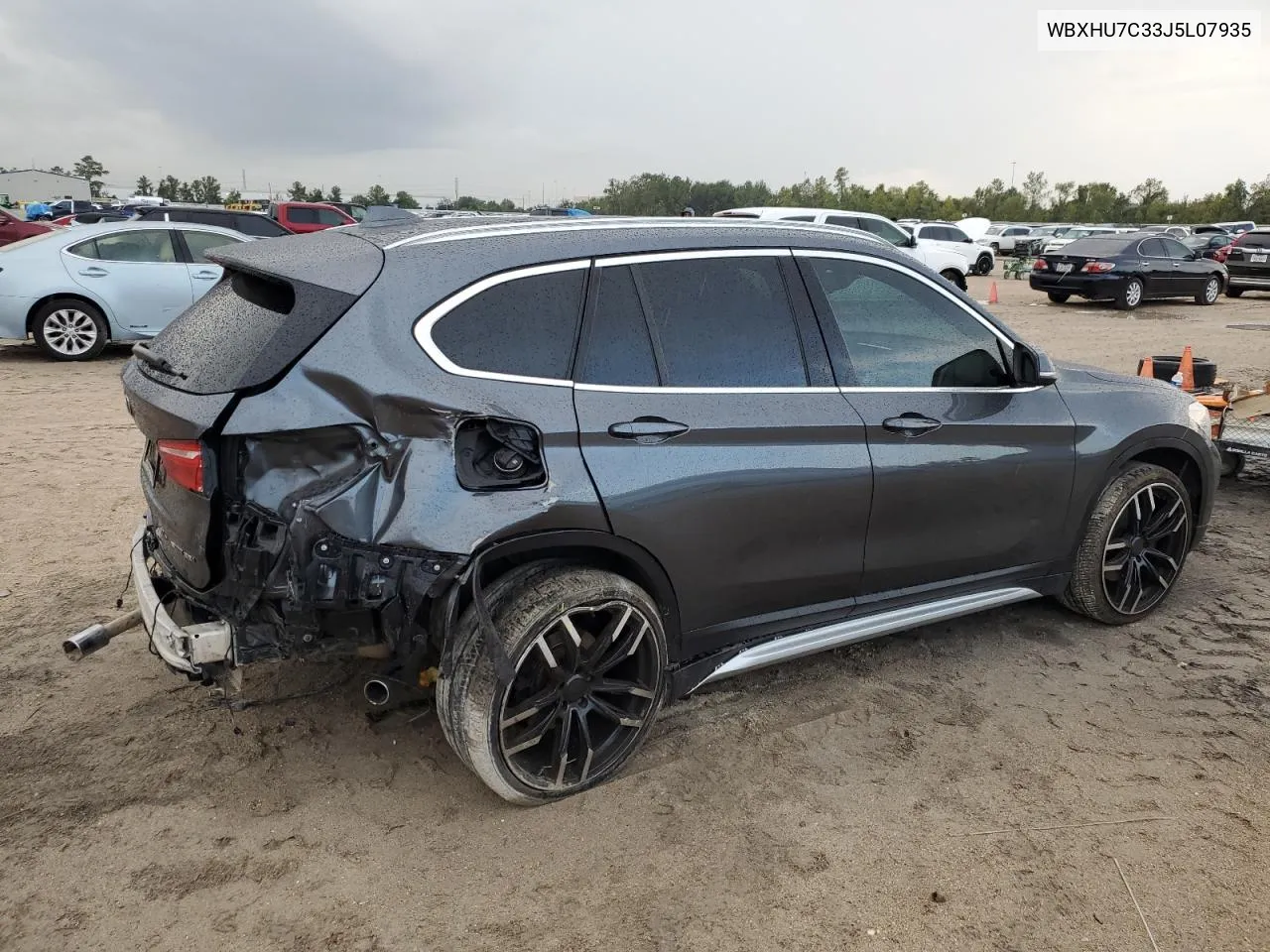 2018 BMW X1 Sdrive28I VIN: WBXHU7C33J5L07935 Lot: 77694774