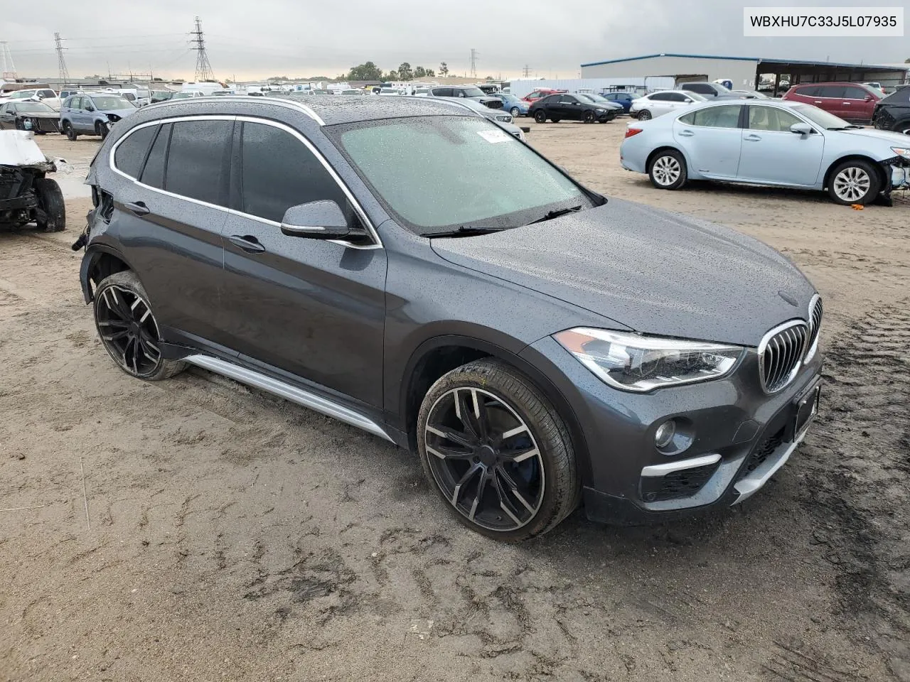 2018 BMW X1 Sdrive28I VIN: WBXHU7C33J5L07935 Lot: 77694774