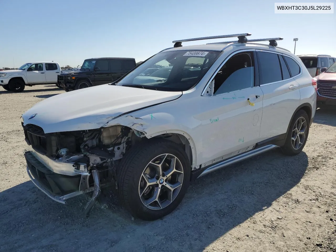 2018 BMW X1 xDrive28I VIN: WBXHT3C30J5L29225 Lot: 78489974