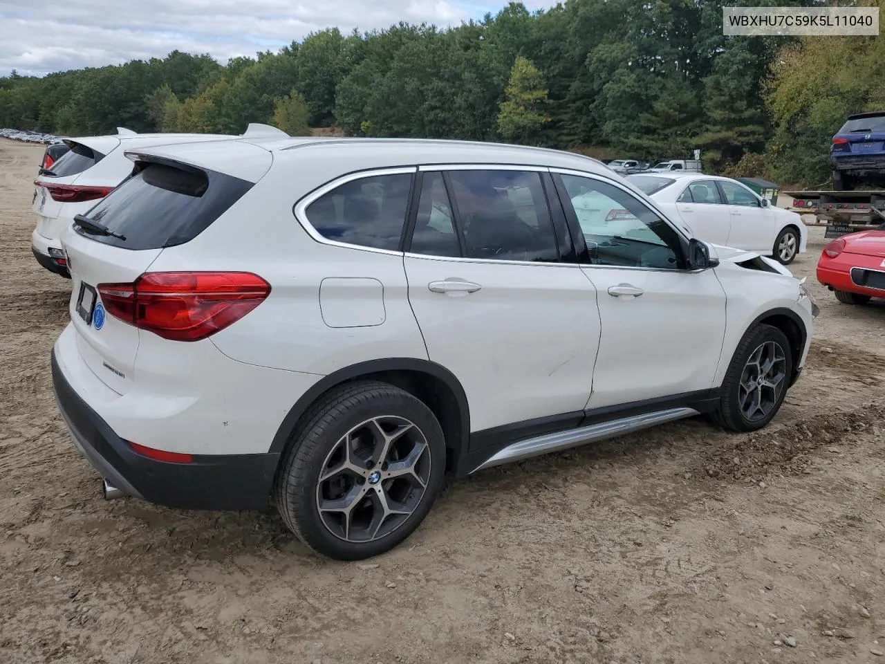 2019 BMW X1 Sdrive28I VIN: WBXHU7C59K5L11040 Lot: 72528234