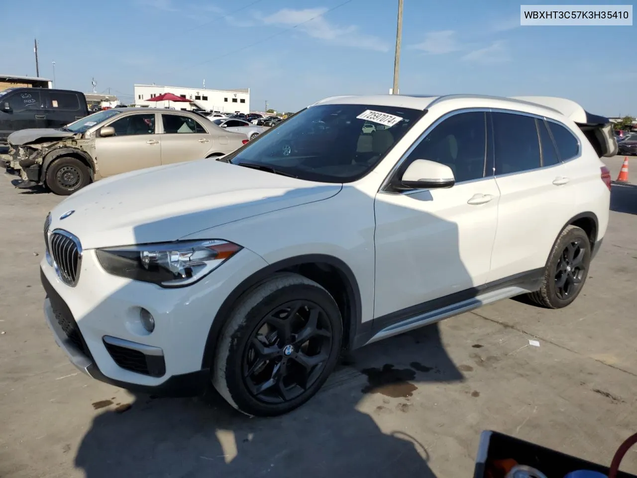 2019 BMW X1 xDrive28I VIN: WBXHT3C57K3H35410 Lot: 72597074