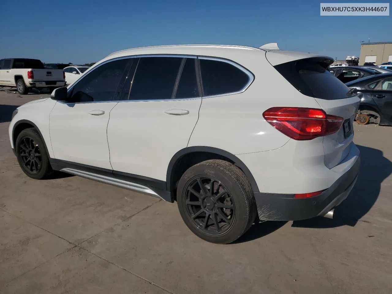 2019 BMW X1 Sdrive28I VIN: WBXHU7C5XK3H44607 Lot: 72882324