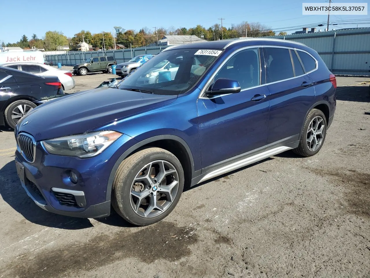 2019 BMW X1 xDrive28I VIN: WBXHT3C58K5L37057 Lot: 76311054