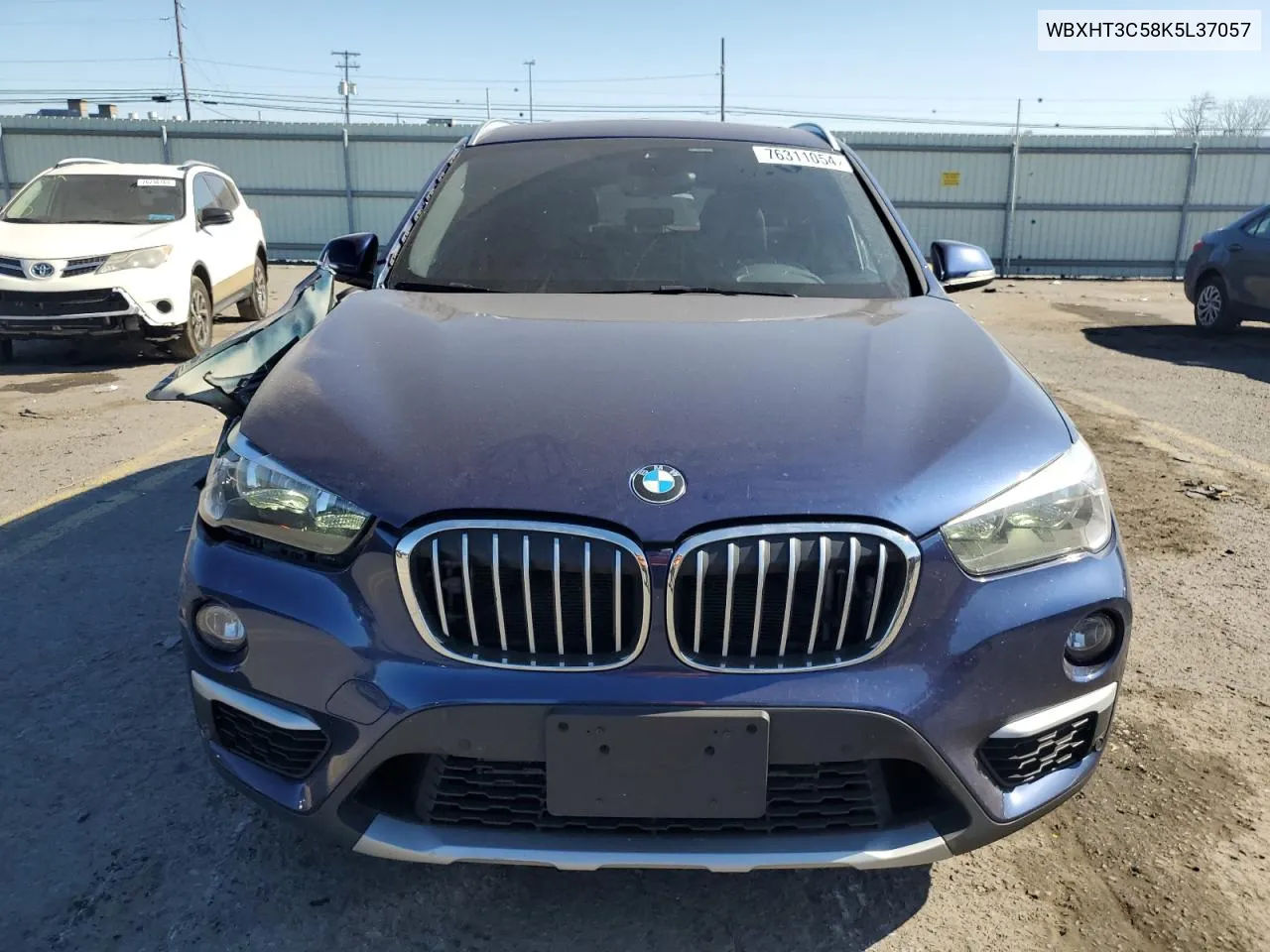 2019 BMW X1 xDrive28I VIN: WBXHT3C58K5L37057 Lot: 76311054