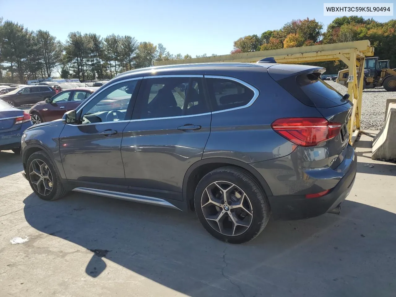 2019 BMW X1 xDrive28I VIN: WBXHT3C59K5L90494 Lot: 76779374