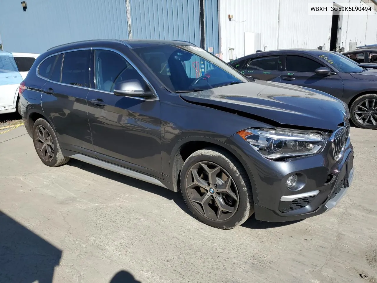 2019 BMW X1 xDrive28I VIN: WBXHT3C59K5L90494 Lot: 76779374