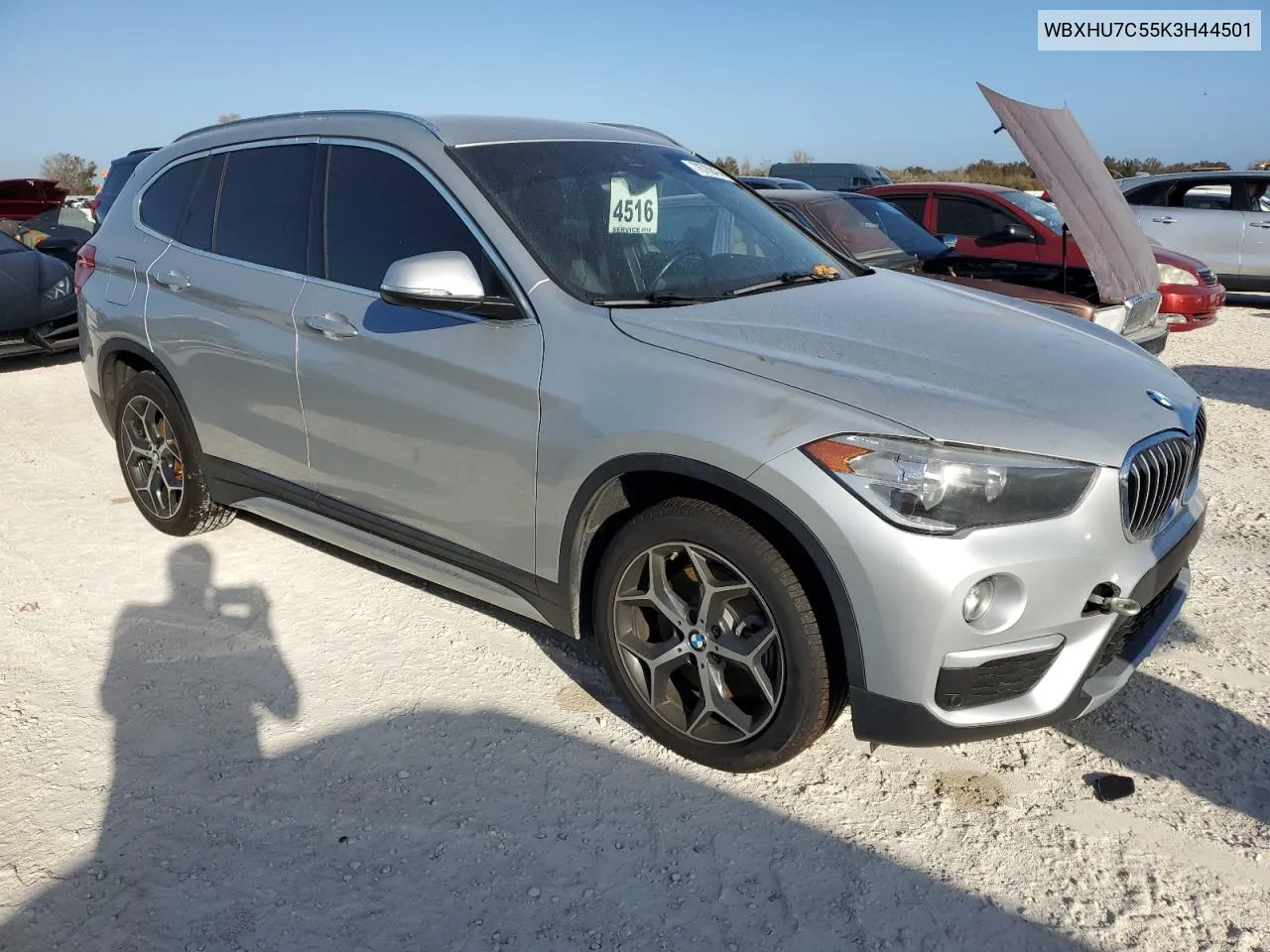 2019 BMW X1 Sdrive28I VIN: WBXHU7C55K3H44501 Lot: 76788474