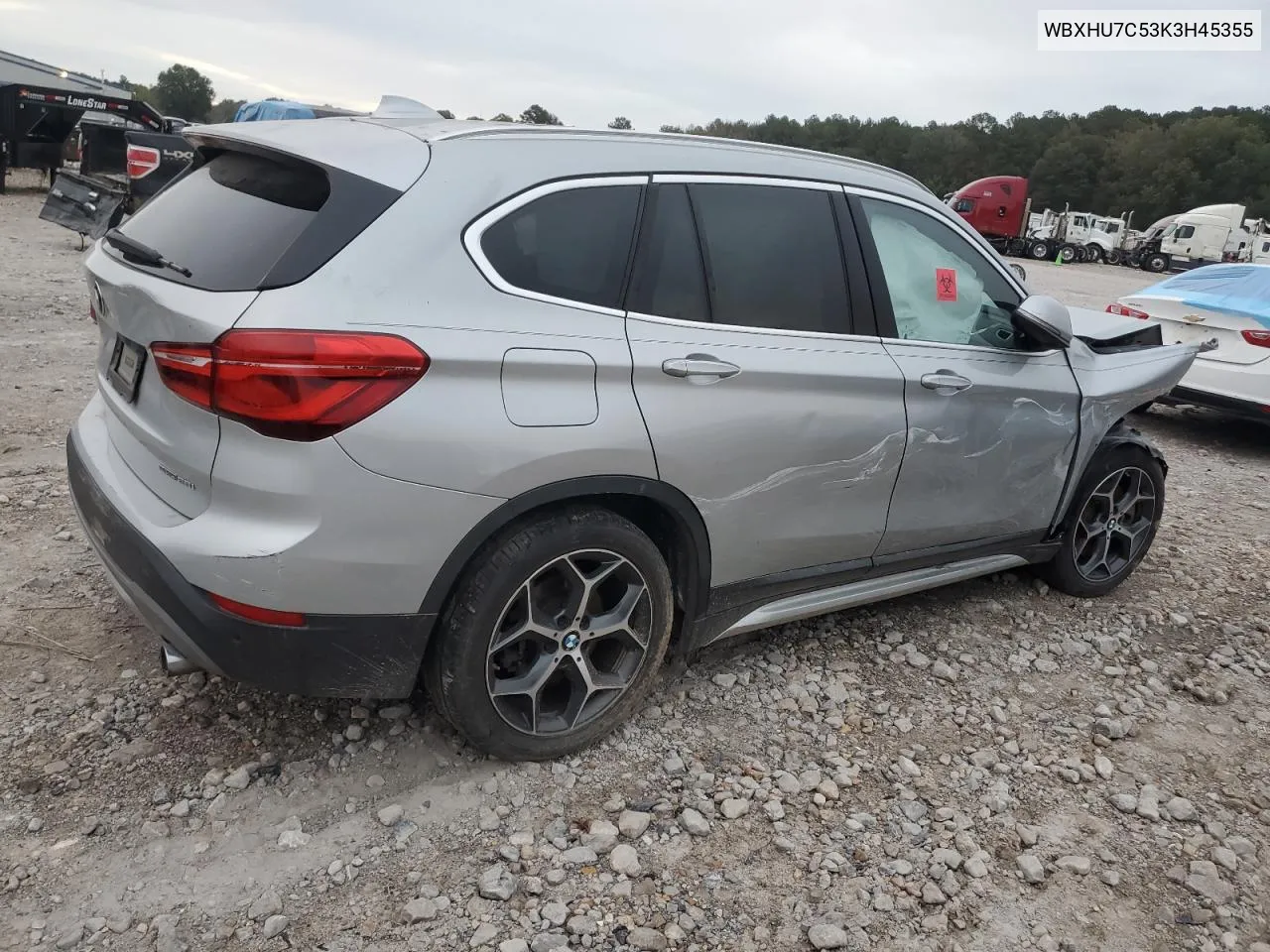 2019 BMW X1 Sdrive28I VIN: WBXHU7C53K3H45355 Lot: 80395484