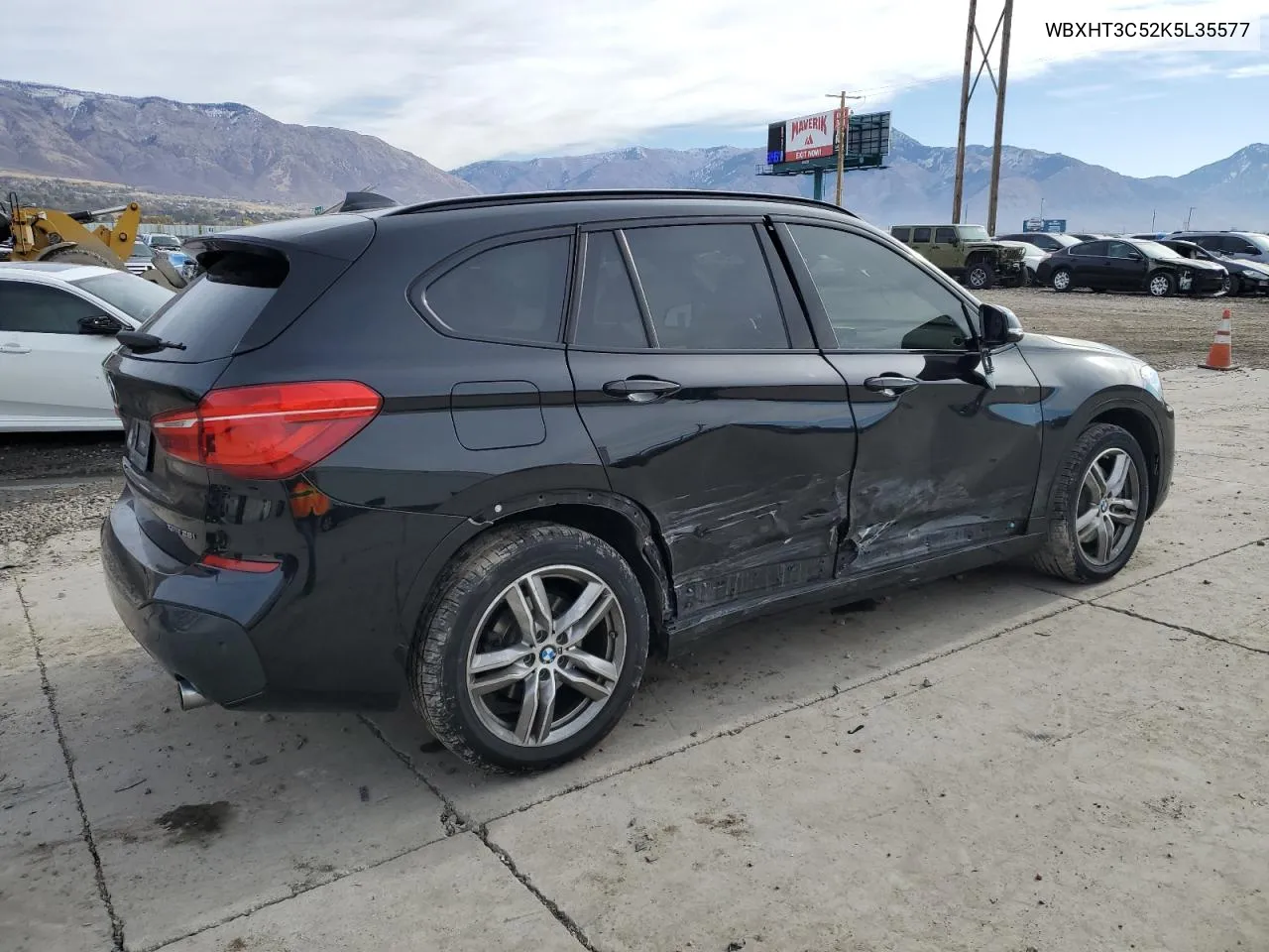 2019 BMW X1 xDrive28I VIN: WBXHT3C52K5L35577 Lot: 80661554