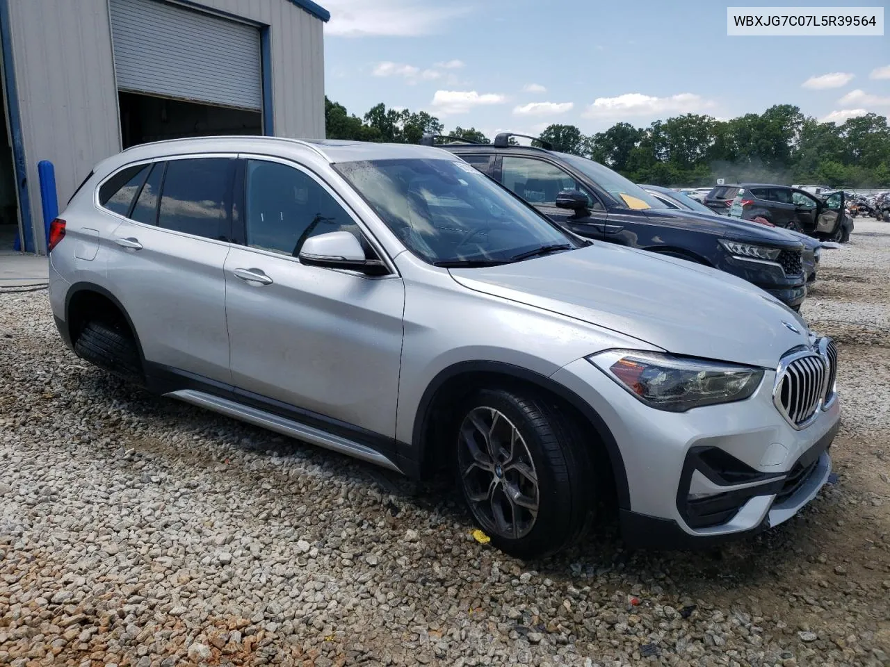 2020 BMW X1 Sdrive28I VIN: WBXJG7C07L5R39564 Lot: 62637774