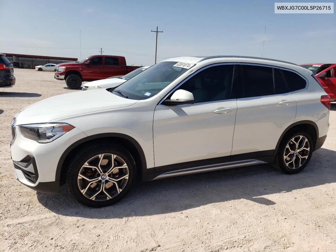 WBXJG7C00L5P26715 2020 BMW X1 Sdrive28I