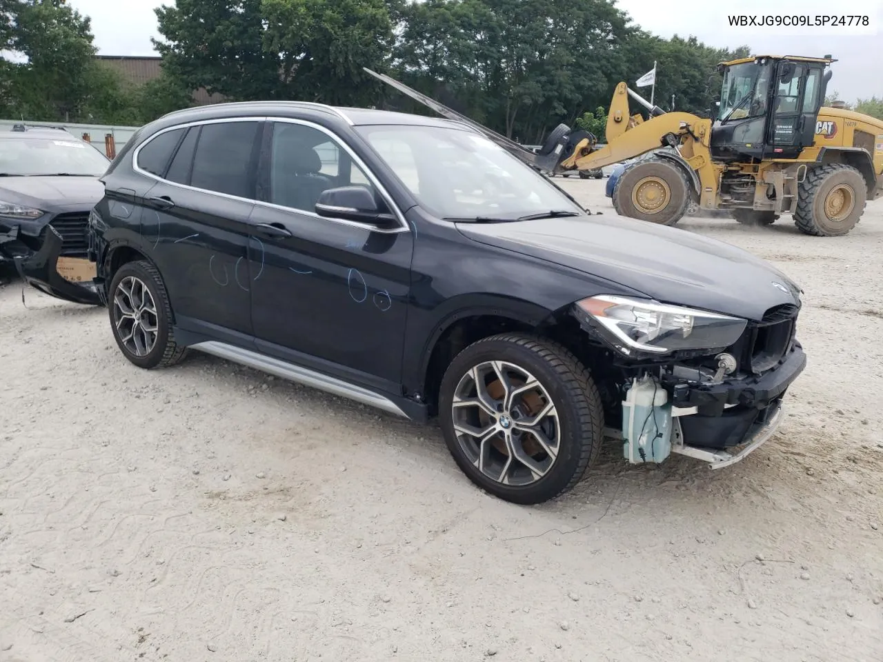 2020 BMW X1 xDrive28I VIN: WBXJG9C09L5P24778 Lot: 64042194