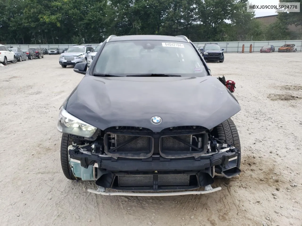 2020 BMW X1 xDrive28I VIN: WBXJG9C09L5P24778 Lot: 64042194