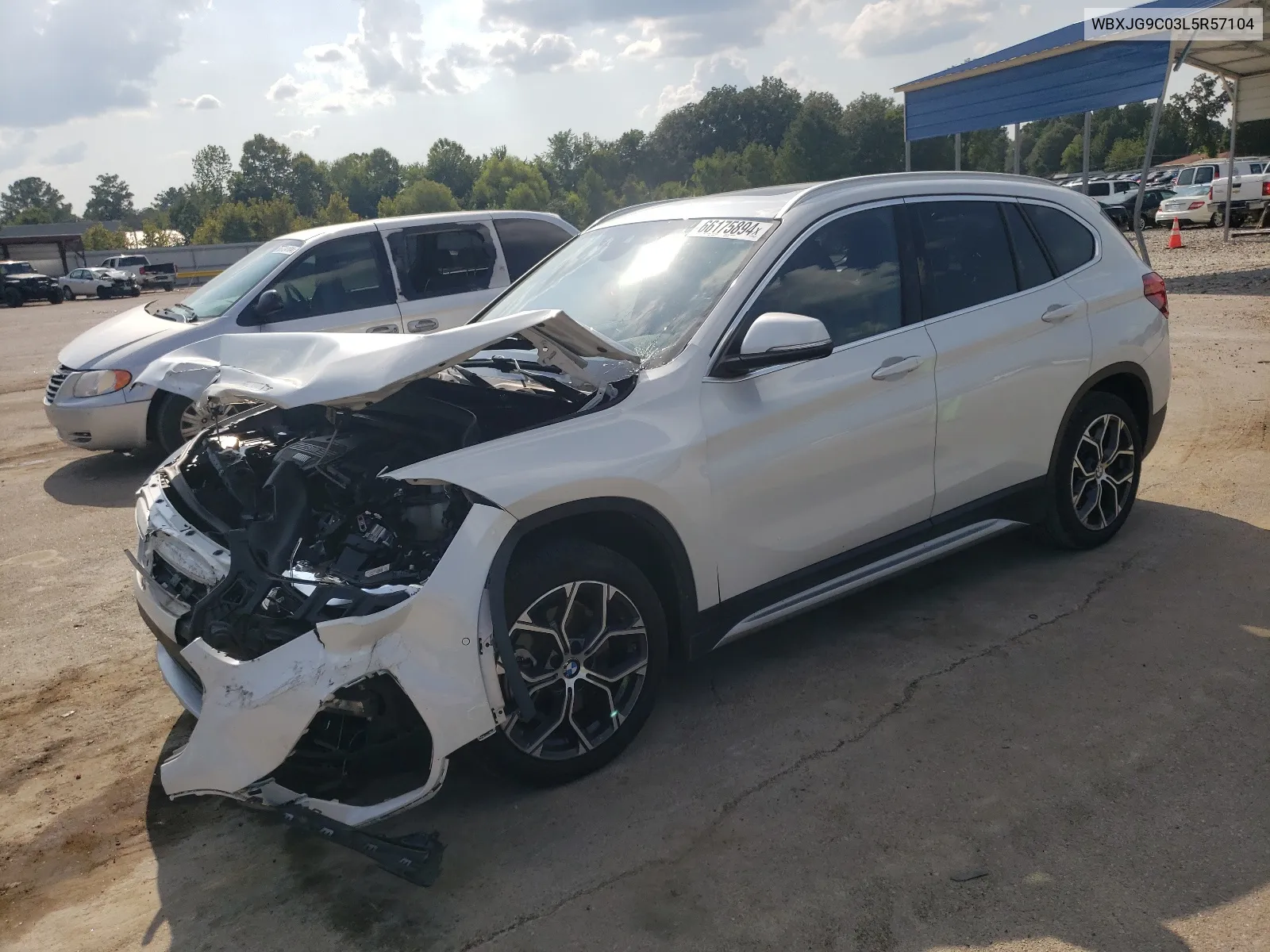 WBXJG9C03L5R57104 2020 BMW X1 xDrive28I