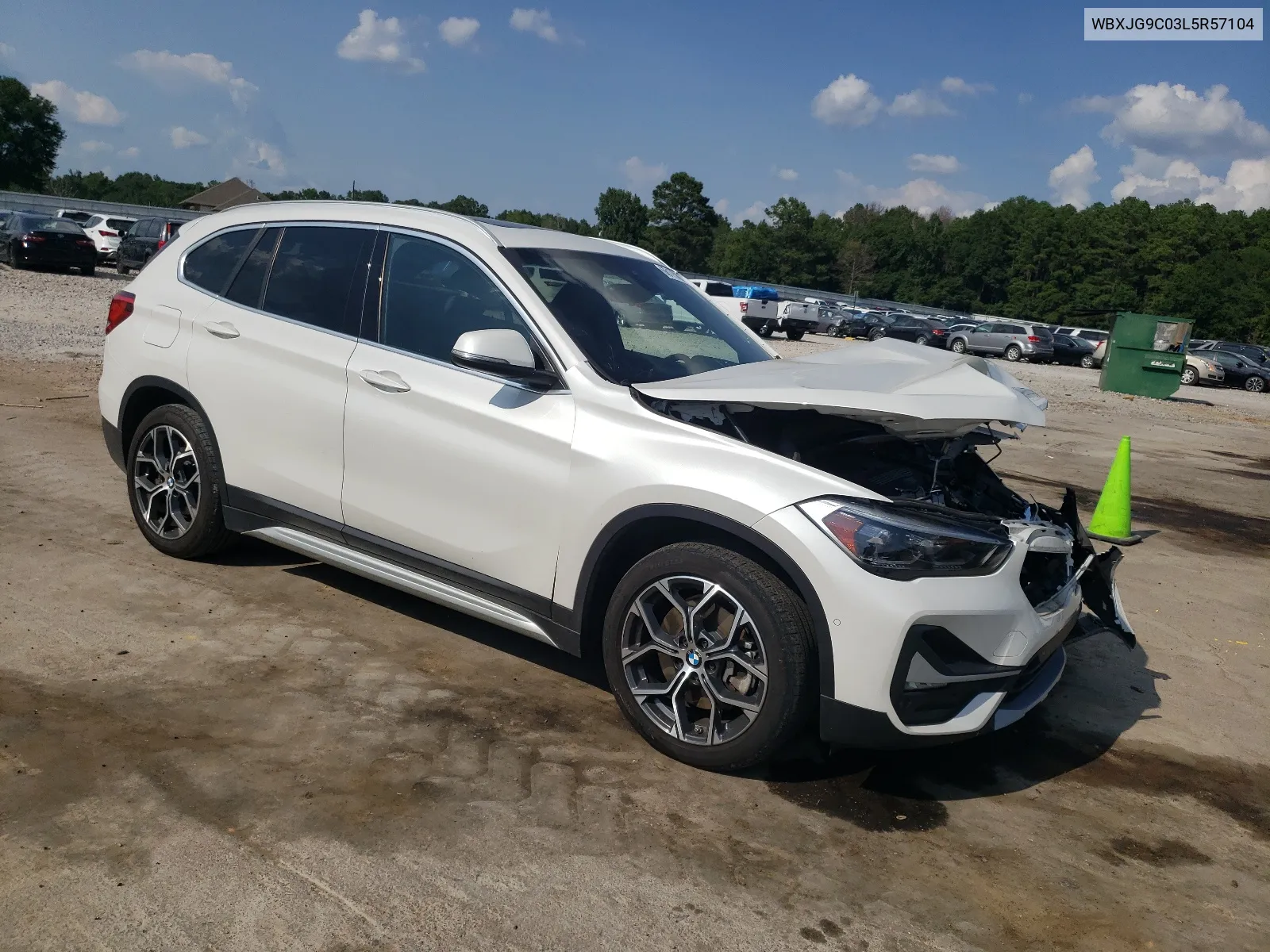 2020 BMW X1 xDrive28I VIN: WBXJG9C03L5R57104 Lot: 66175894