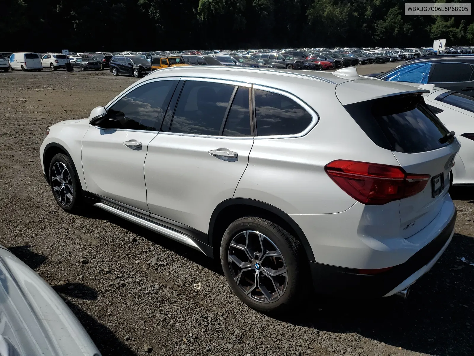 2020 BMW X1 Sdrive28I VIN: WBXJG7C06L5P68905 Lot: 68973244