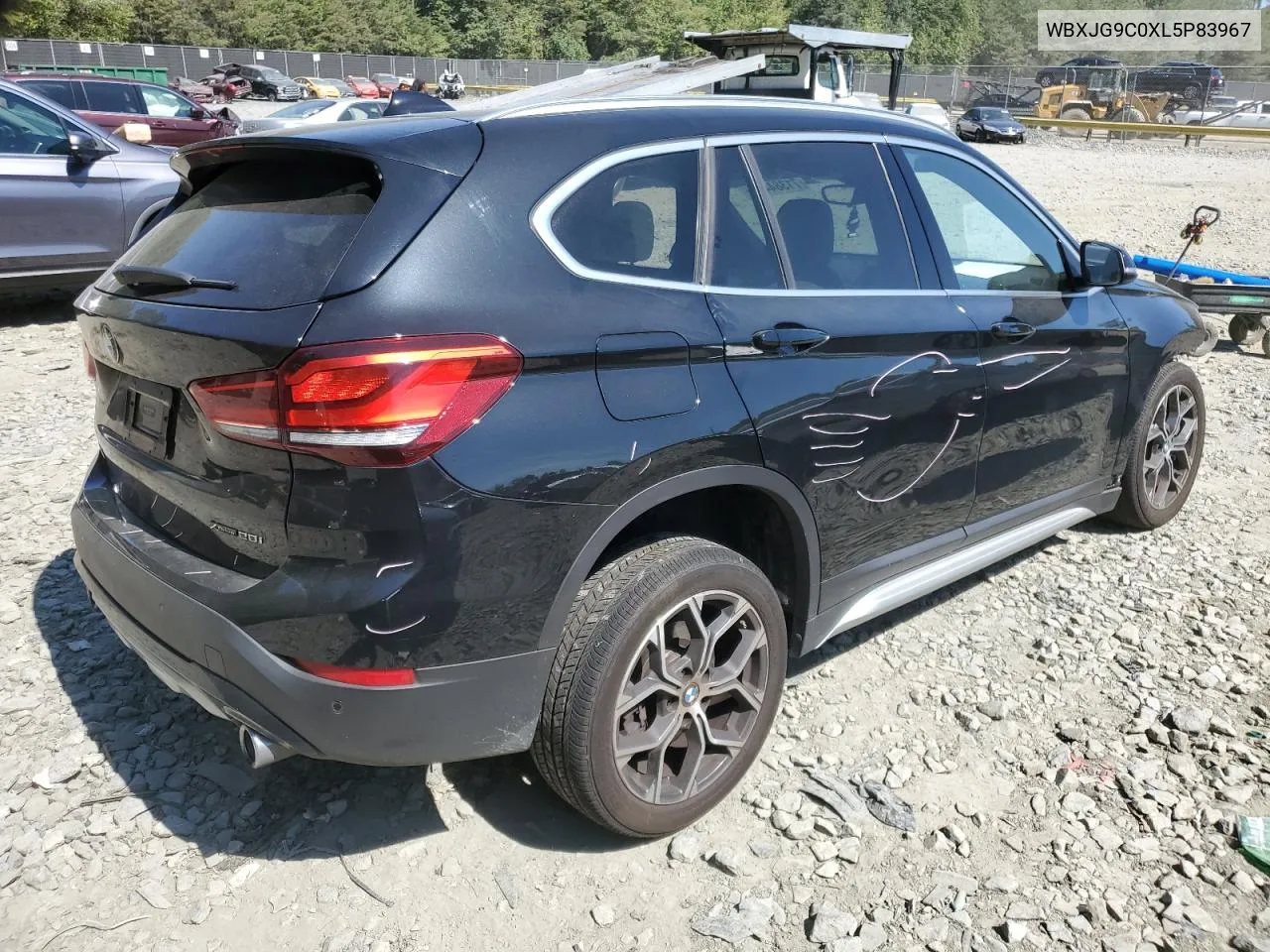 WBXJG9C0XL5P83967 2020 BMW X1 xDrive28I