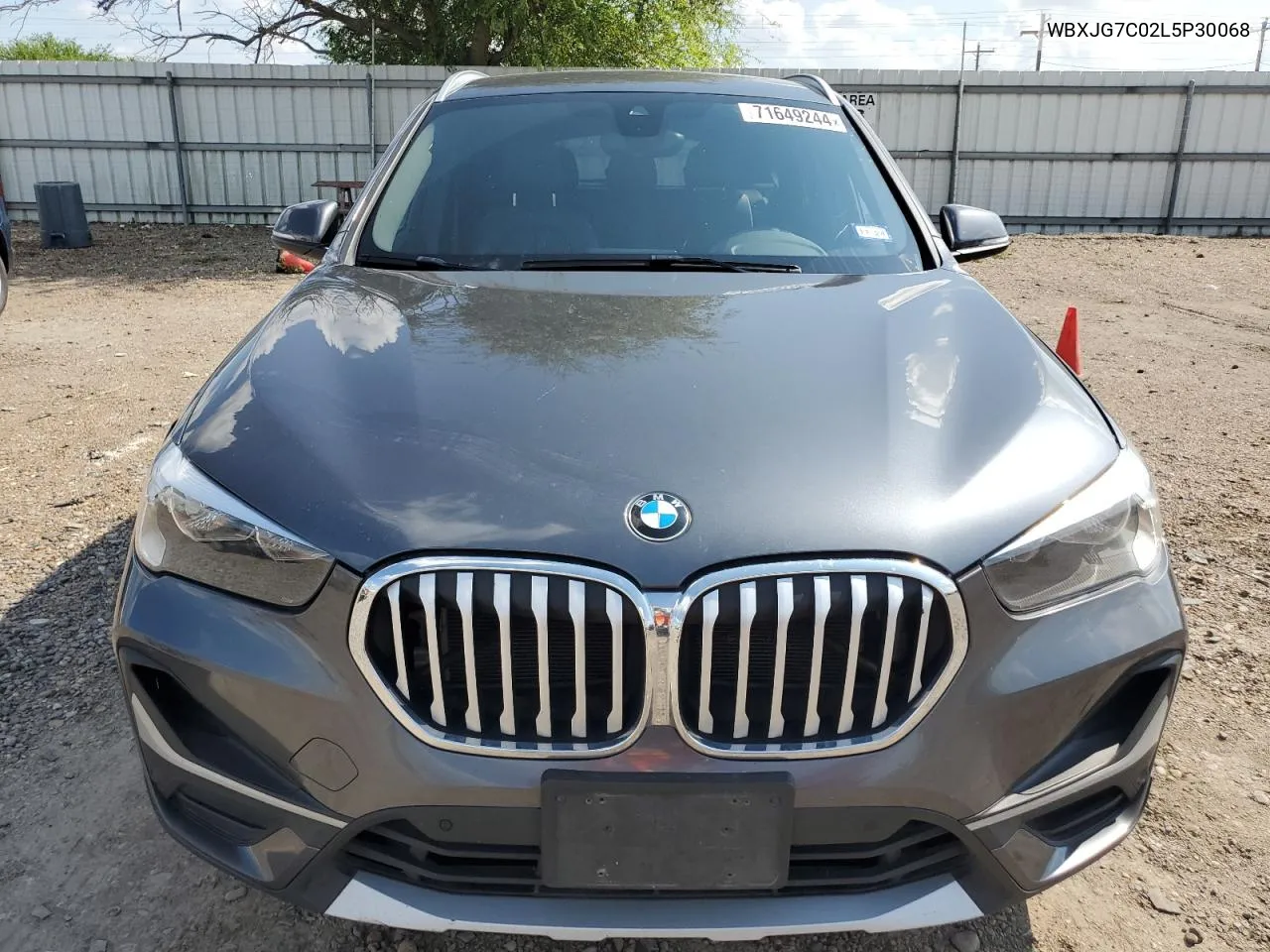 2020 BMW X1 Sdrive28I VIN: WBXJG7C02L5P30068 Lot: 71649244