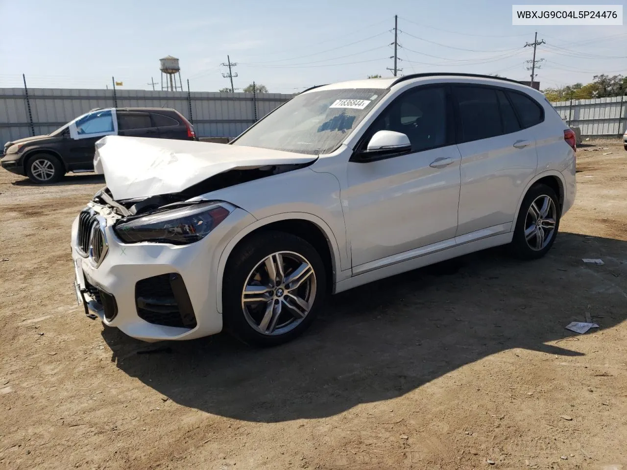 2020 BMW X1 xDrive28I VIN: WBXJG9C04L5P24476 Lot: 71836844