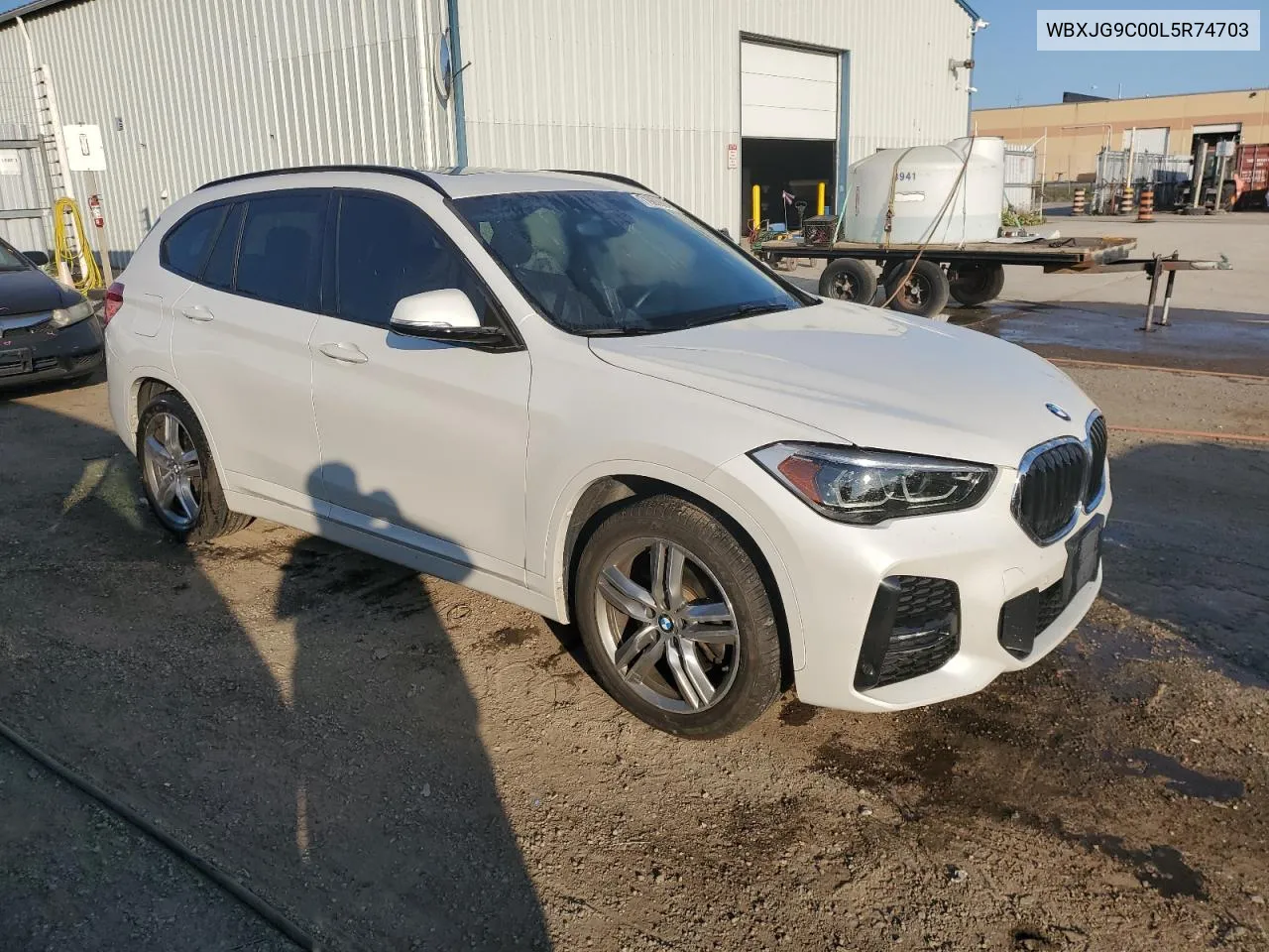 2020 BMW X1 xDrive28I VIN: WBXJG9C00L5R74703 Lot: 71985994