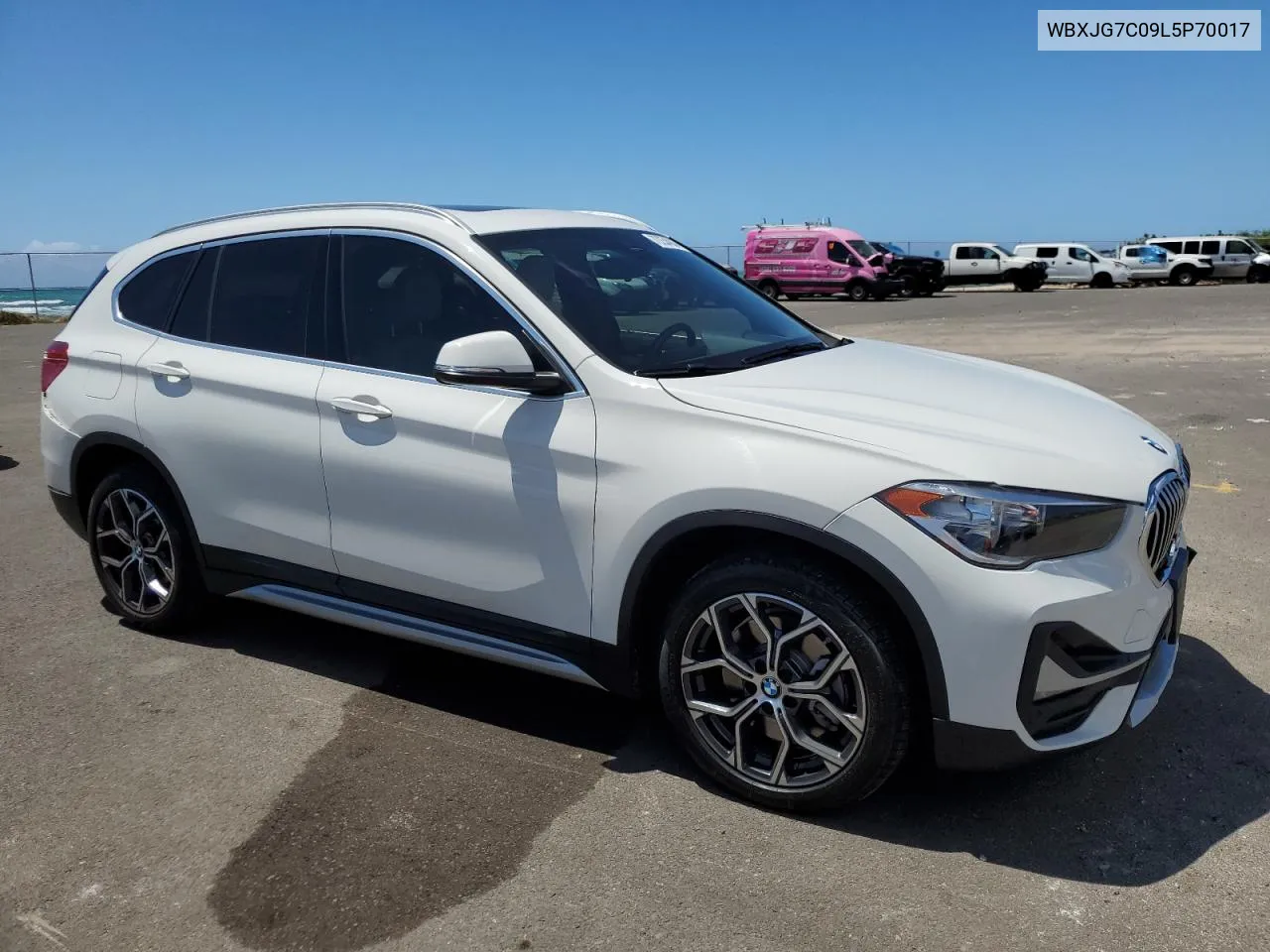 2020 BMW X1 Sdrive28I VIN: WBXJG7C09L5P70017 Lot: 72254004