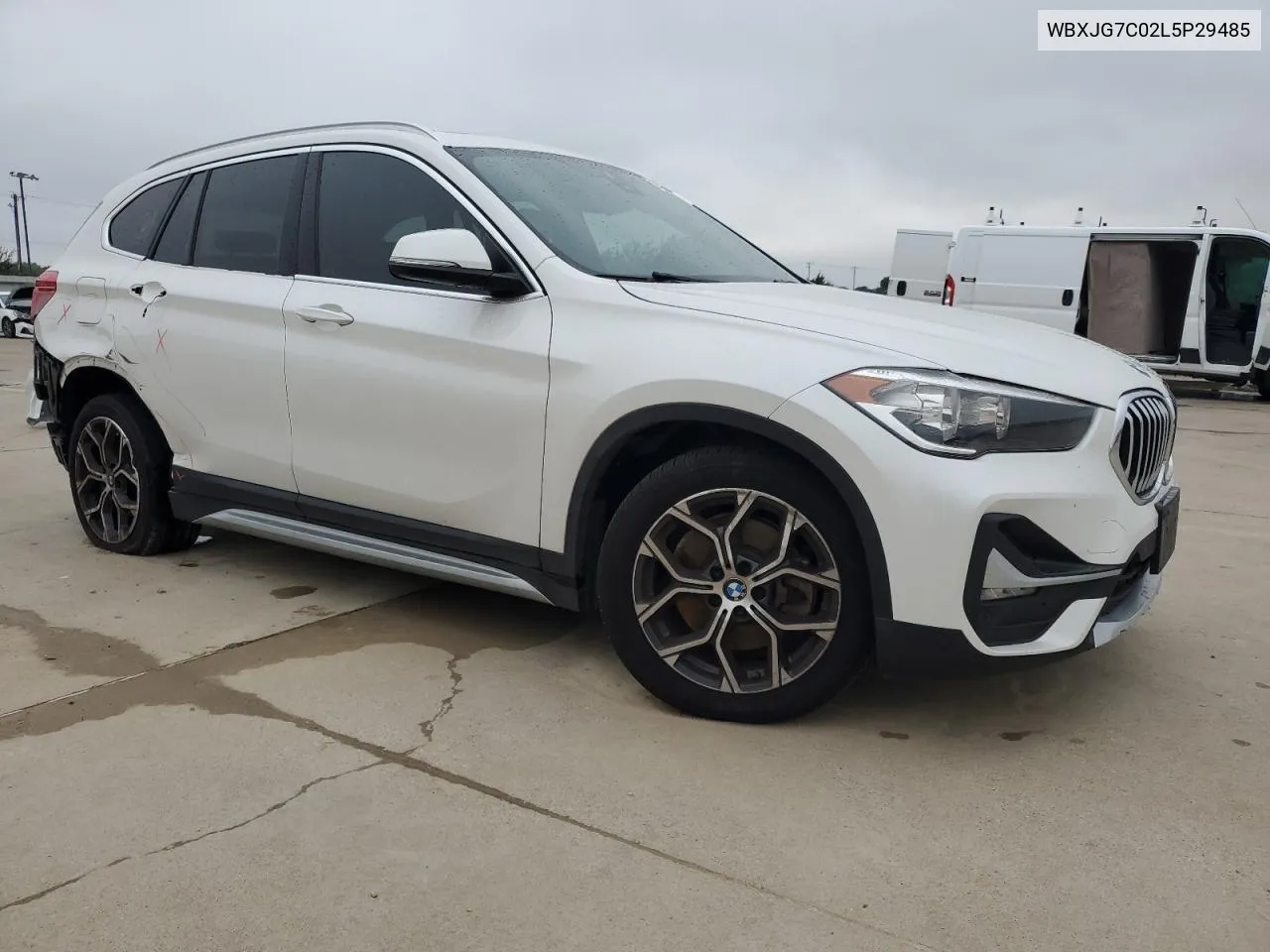 2020 BMW X1 Sdrive28I VIN: WBXJG7C02L5P29485 Lot: 72657144