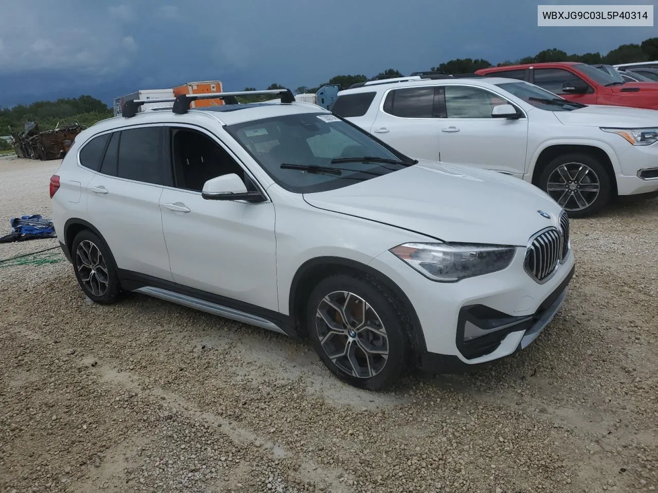 2020 BMW X1 xDrive28I VIN: WBXJG9C03L5P40314 Lot: 73830784