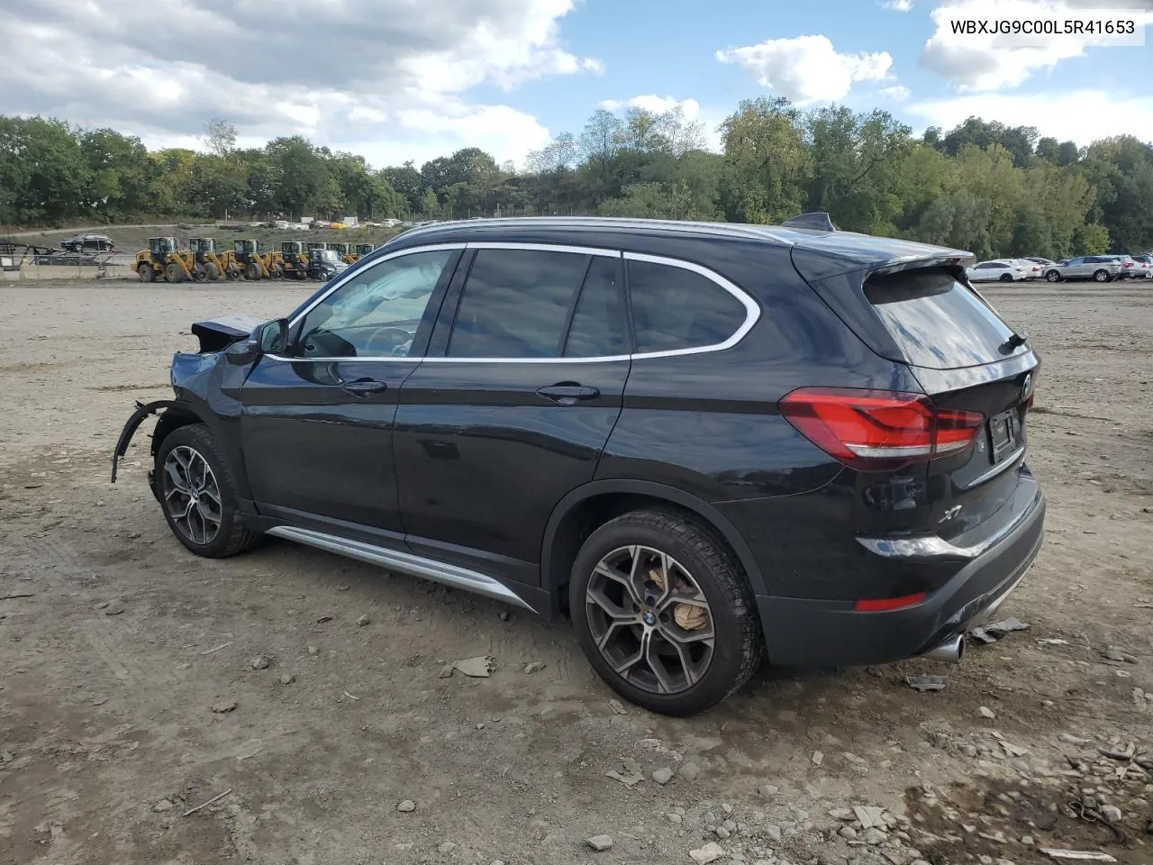 2020 BMW X1 xDrive28I VIN: WBXJG9C00L5R41653 Lot: 74055184