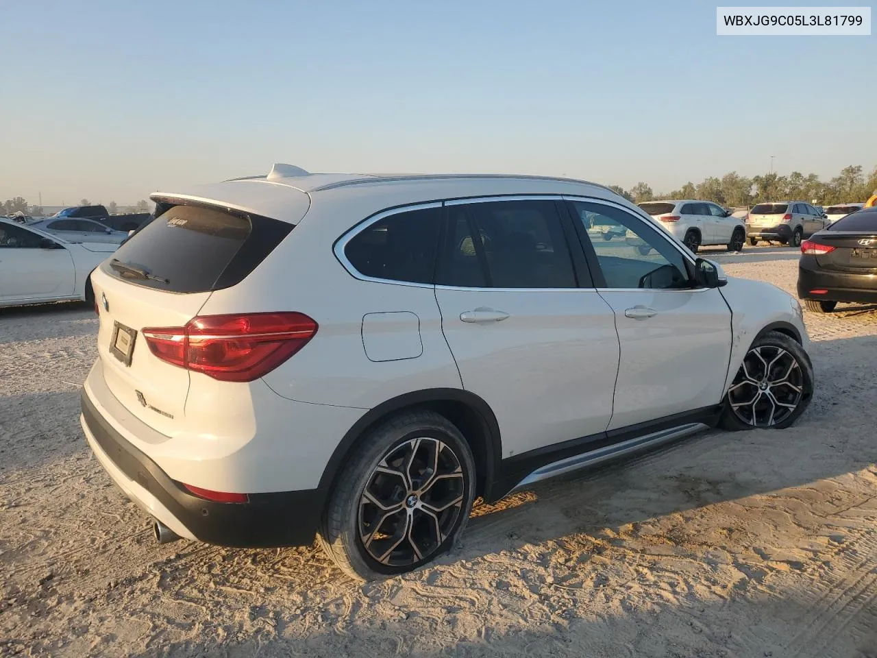 2020 BMW X1 xDrive28I VIN: WBXJG9C05L3L81799 Lot: 75240404