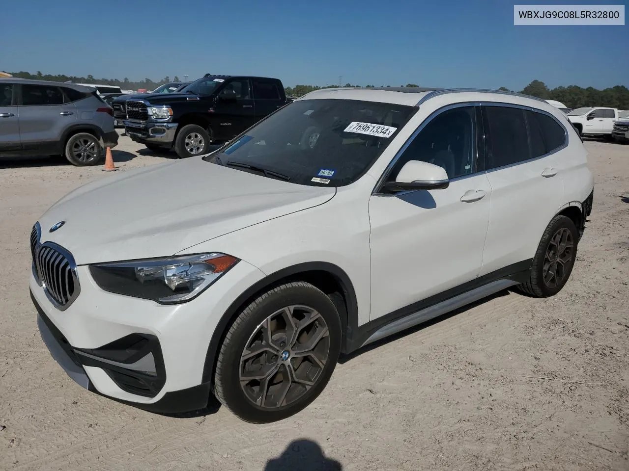 2020 BMW X1 xDrive28I VIN: WBXJG9C08L5R32800 Lot: 76961334